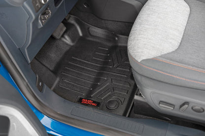Rough Country M-51102 Floor Mats | Front and Rear | Ford Maverick 2WD/4WD (2022-2026)