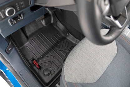 Rough Country M-51102 Floor Mats | Front and Rear | Ford Maverick 2WD/4WD (2022-2026)