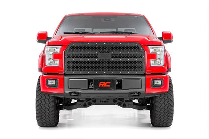 Rough Country 70191 Mesh Grille | Ford F-150 2WD/4WD (2015-2017)