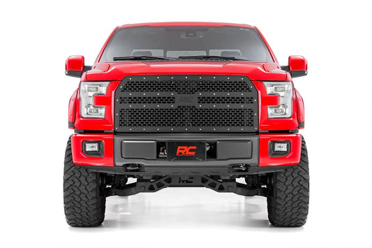Rough Country 70191 Mesh Grille | Ford F-150 2WD/4WD (2015-2017)