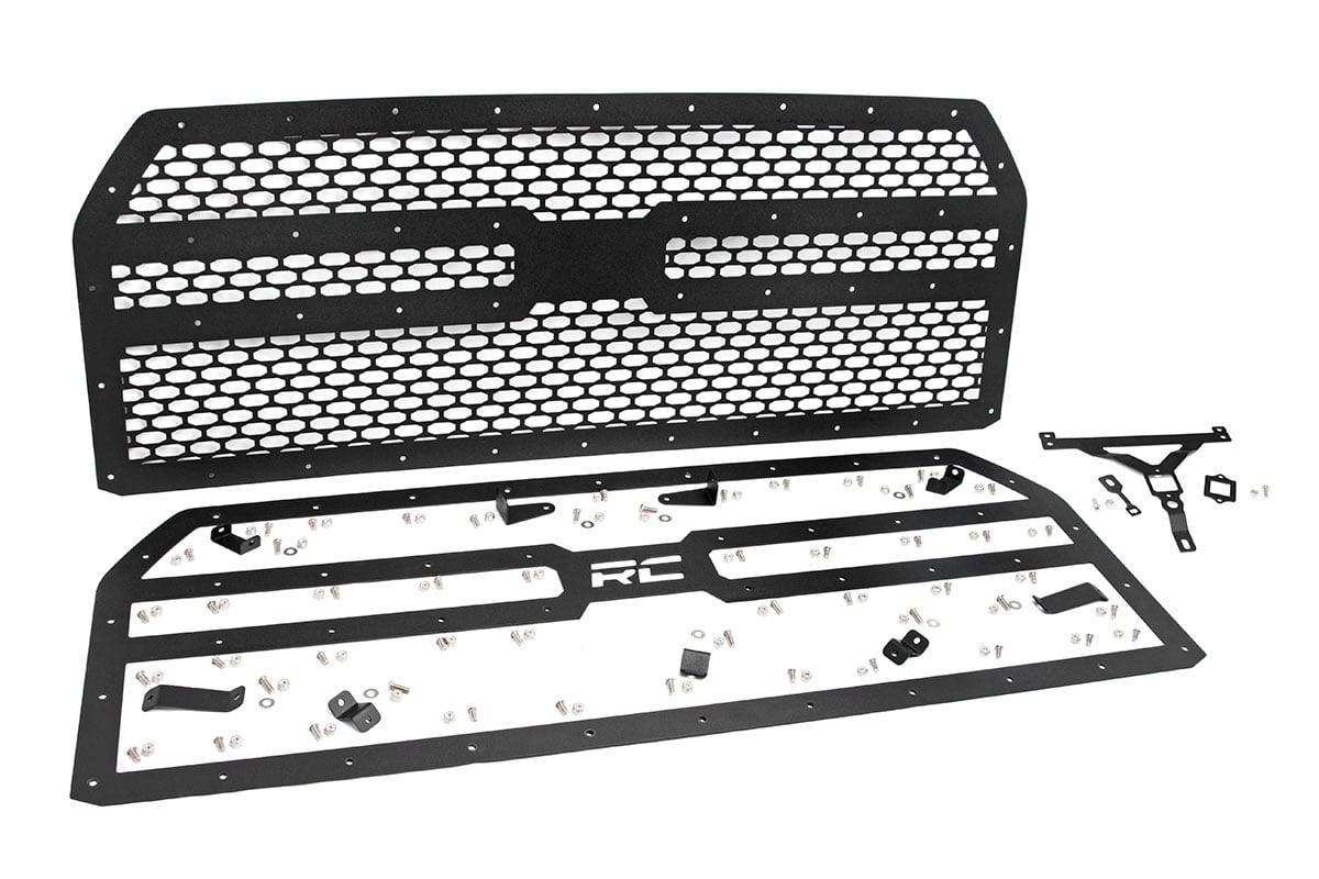 Rough Country 70191 Mesh Grille | Ford F-150 2WD/4WD (2015-2017)