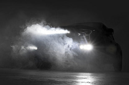 Rough Country 70702 LED Light Kit | Grille Mount | 30" Black Single Row | Ford Raptor 4WD (17-20)