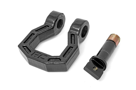 Rough Country RS118 D-Ring | Forged | Pair | Black