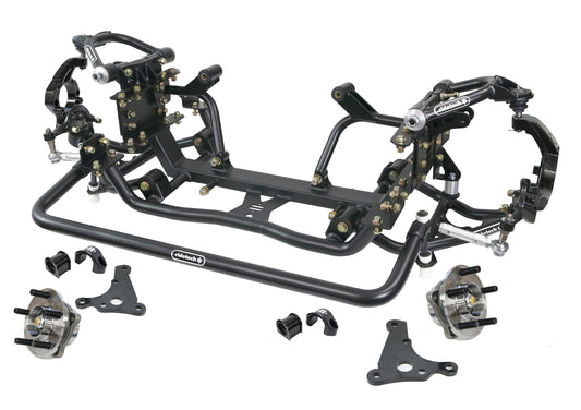Ridetech 12312798 Front suspension system with hub spindles for 1965-1979 F-100, 2WD.