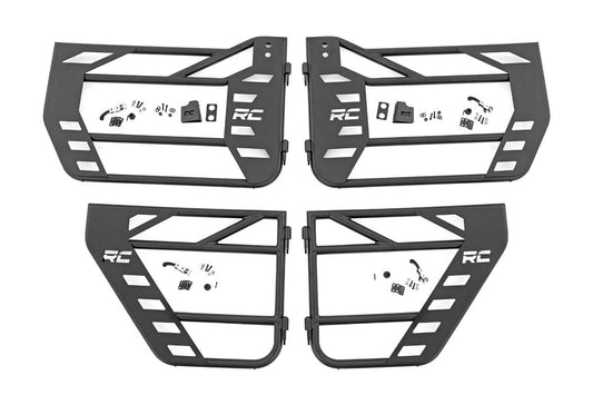 Rough Country 10588 Tubular Doors | Front and Rear | Jeep Wrangler JK/Wrangler Unlimited  (07-18)