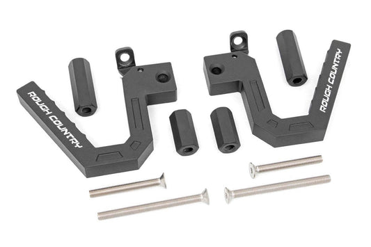 Rough Country 6507 Grab Handles | Alum | Front | Jeep Wrangler JK/Wrangler Unlimited  (2007-2018)