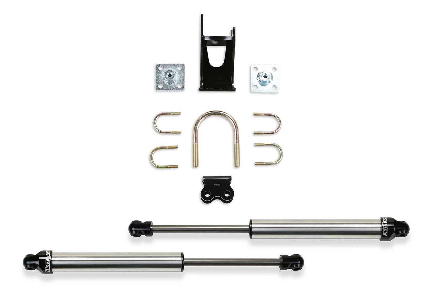 Dual Dirt Logic 2.25 Stainless Steel Steering Stabilizer Kit