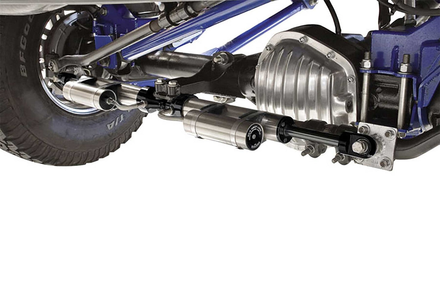 Dual Dirt Logic 2.25 Stainless Steel Steering Stabilizer Kit