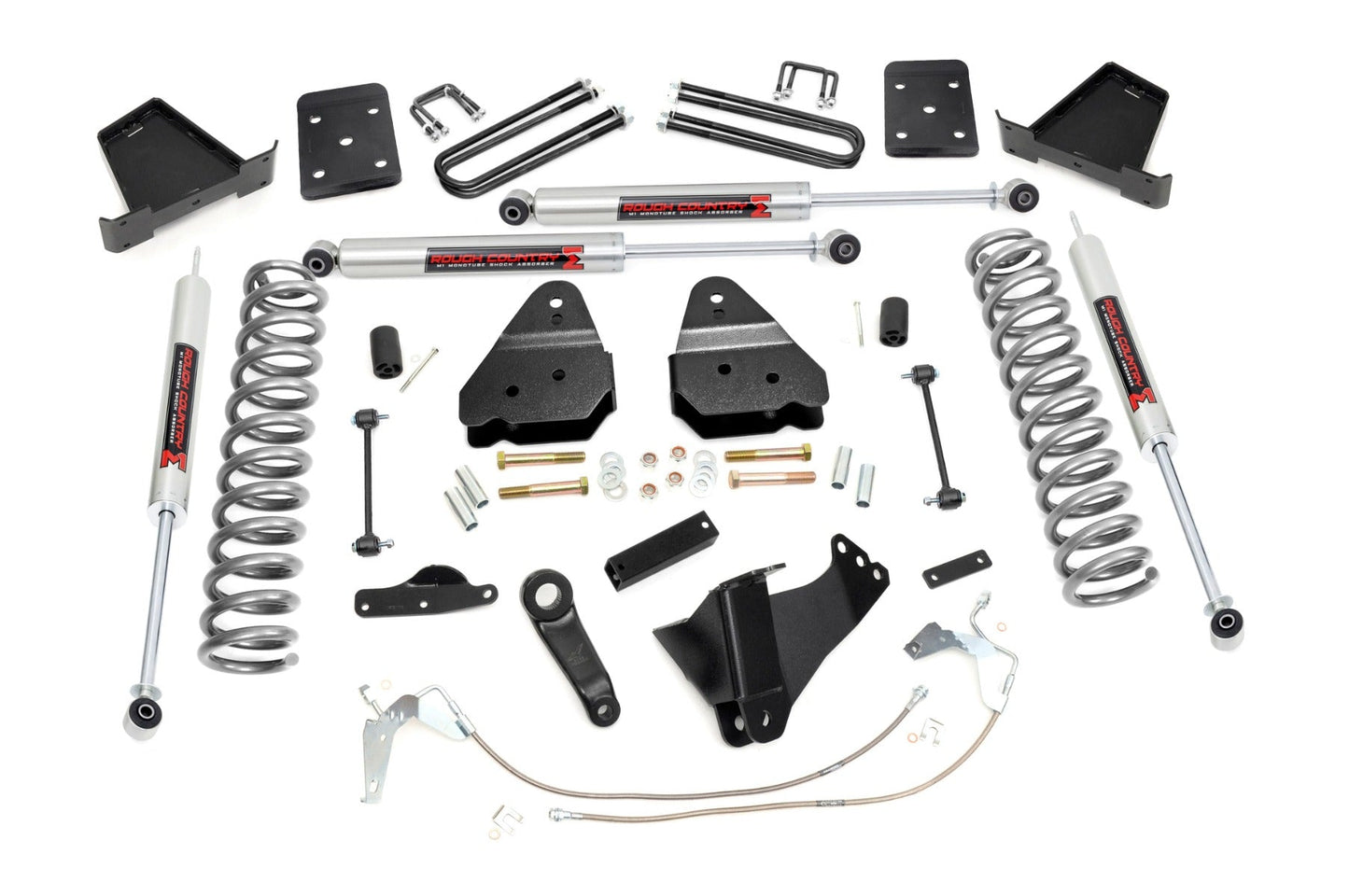 Rough Country 47840 4.5 Inch Lift Kit | W/O Overloads | M1 | Ford F-250/F-350 Super Duty (08-10)