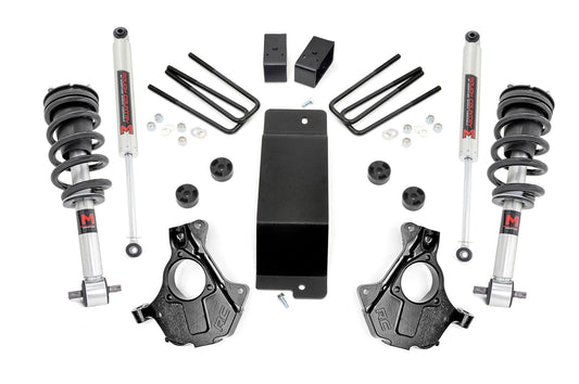 Rough Country 11940 3.5 Inch Lift Kit | Cast Steel LCA | M1 Strut | Chevy/GMC 1500 (07-13)