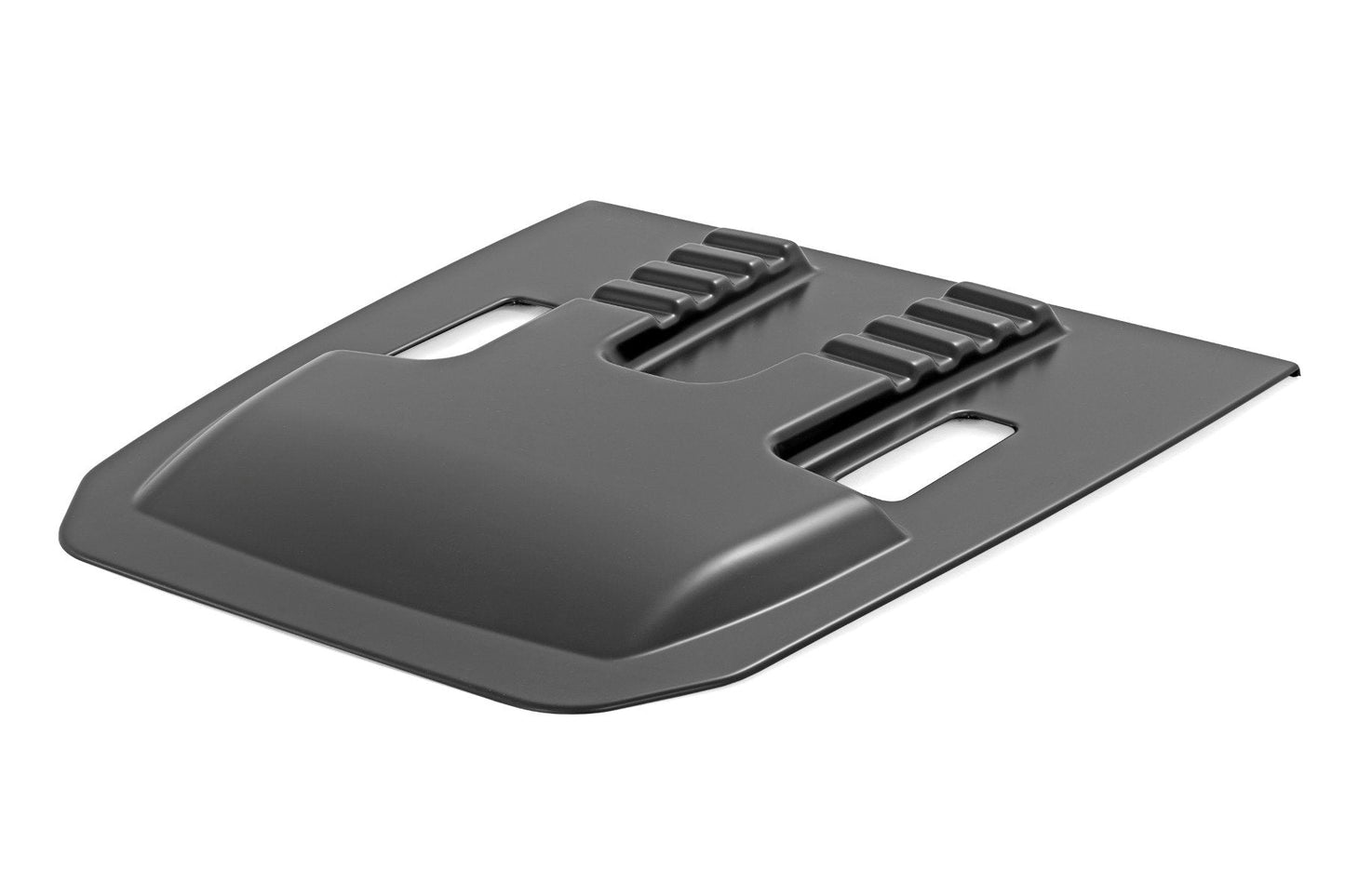 Rough Country HS60010-PSE Hood Scoop | PSE Silver Zynith | Jeep Gladiator JT/Wrangler JL 4WD (18-25)