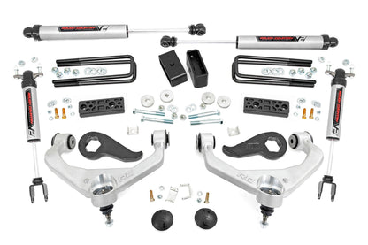 Rough Country 95670 3 Inch Lift Kit | UCAs | V2 | Chevy/GMC Sierra 3500 HD/Silverado 3500 HD (20-25)