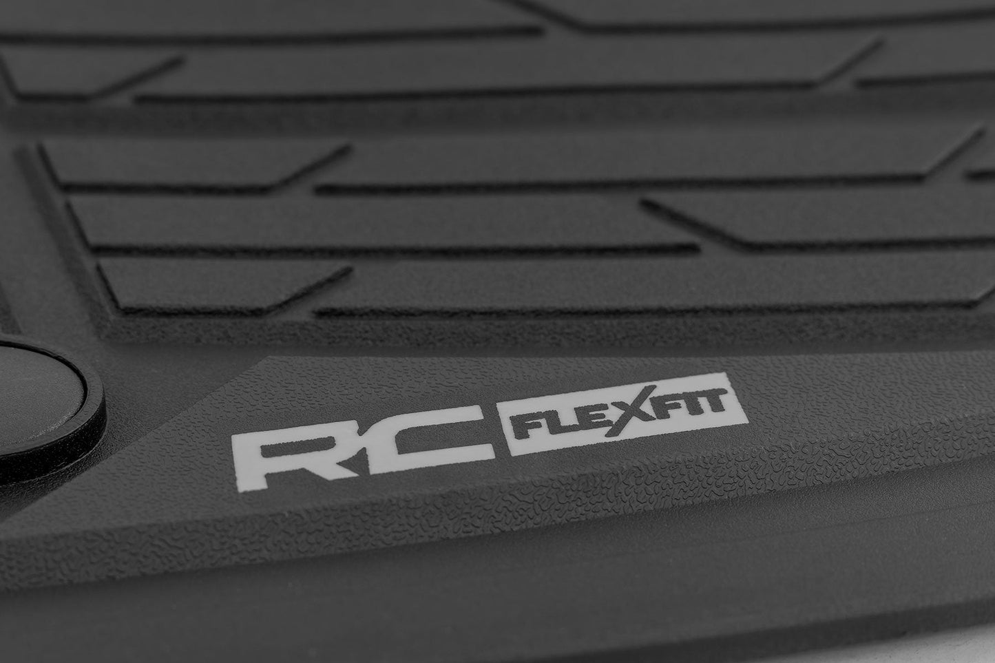 Rough Country FF-2161 Flex-Fit Floor Mats | Front | Bucket | Chevy/GMC 1500/2500HD/3500HD (19-26 & Classic)