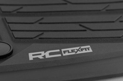 Rough Country FF-2161 Flex-Fit Floor Mats | Front | Bucket | Chevy/GMC 1500/2500HD/3500HD (19-26 & Classic)