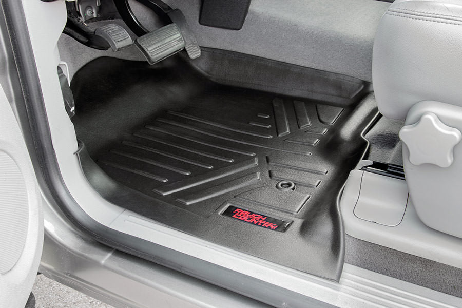 Rough Country M-2071 Floor Mats | Front | Chevy/GMC 1500/2500HD/3500HD (07-13)