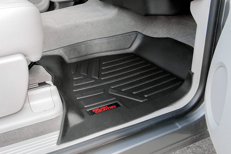 Rough Country M-2071 Floor Mats | Front | Chevy/GMC 1500/2500HD/3500HD (07-13)