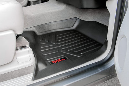Rough Country M-2071 Floor Mats | Front | Chevy/GMC 1500/2500HD/3500HD (07-13)