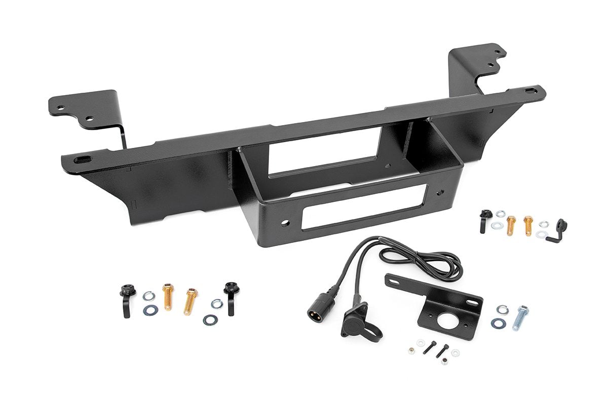 Rough Country 11002 Hidden Winch Mounting Plate | Chevy/GMC 1500 (99-06 & Classic)