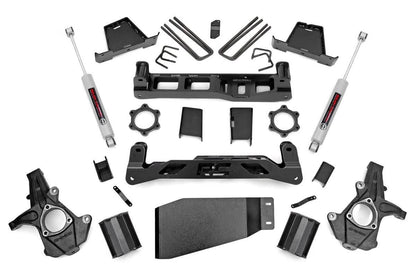 Rough Country 26430 7.5 Inch Lift Kit | Chevy Silverado & GMC Sierra 1500 4WD (2007-2013)