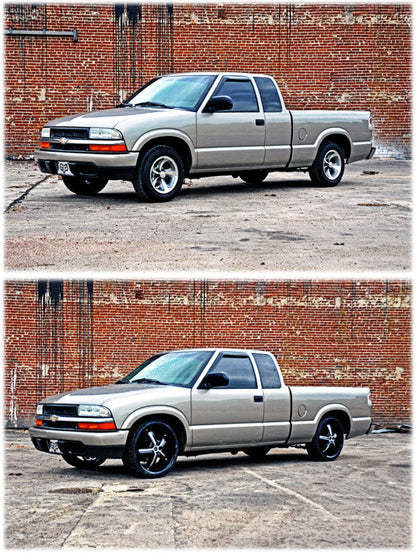 Rough Country 724 Lowering Kit | 2 Inch FR | 2.5 Inch RR | Chevy/GMC Blazer/S15 Jimmy/Sonoma 2WD