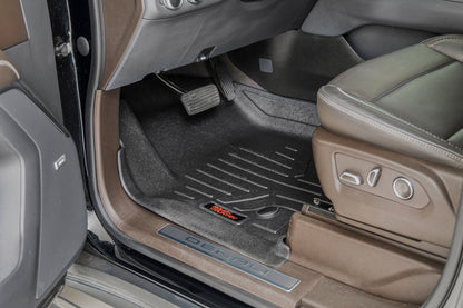 Rough Country M-21712 Floor Mats | FR & RR | FR/RR Bucket | Chevy/GMC Tahoe/Yukon 2WD/4WD (21-26)
