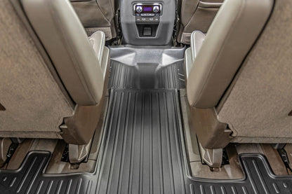 Rough Country M-21712 Floor Mats | FR & RR | FR/RR Bucket | Chevy/GMC Tahoe/Yukon 2WD/4WD (21-26)