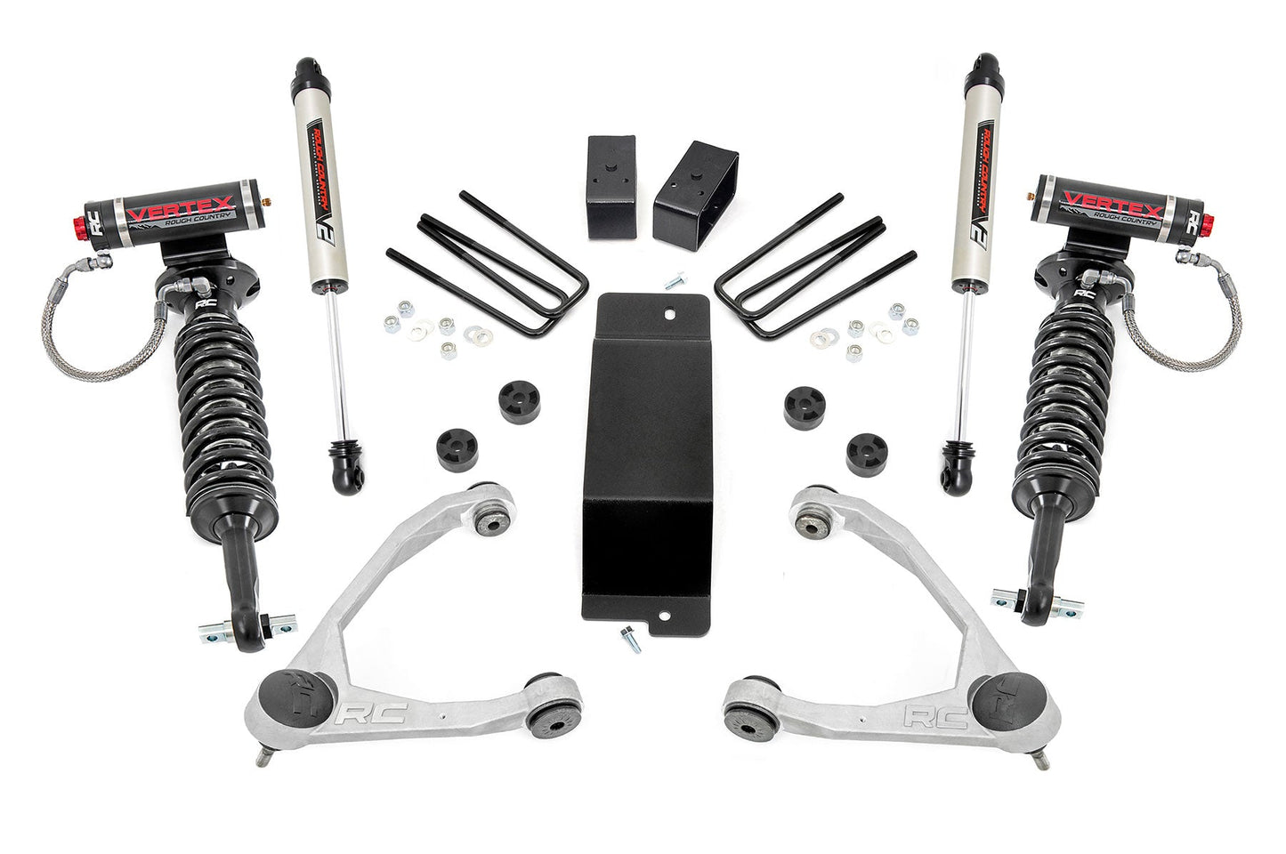 Rough Country 19457 3.5 Inch Lift Kit | Forged UCA | Vertex/V2 | Chevy/GMC 1500 (07-16)