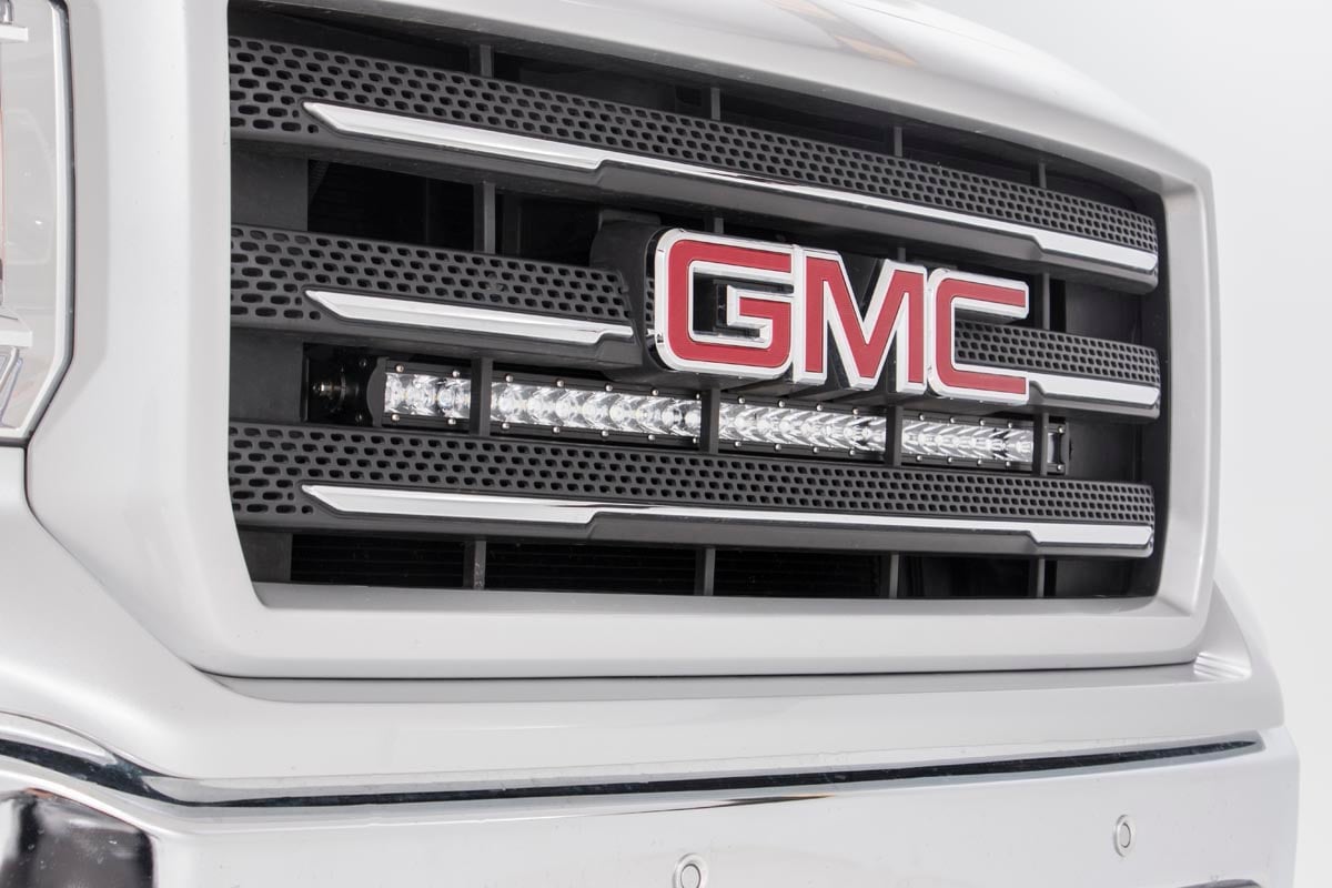 Rough Country 72730 30 Inch Chrome Series LED Light Bar | Curved | Single Row