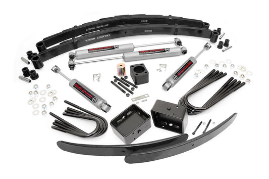 Rough Country 251.20 6 Inch Lift Kit | Rear Blocks | Chevy/GMC C30/K30 C35/K35 Truck 4WD (77-87)