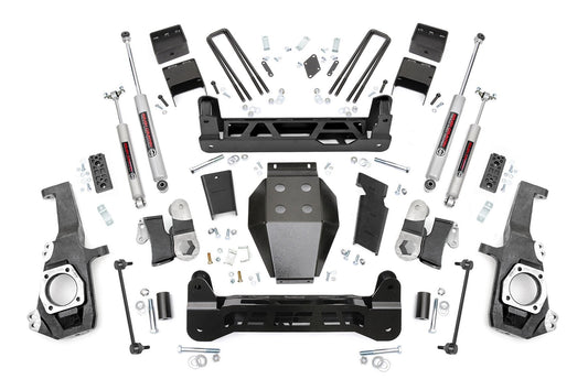 Rough Country 110830 5 Inch Lift Kit | NTD | w/ Overloads | Chevy/GMC 2500HD/3500HD 4WD (20-25)