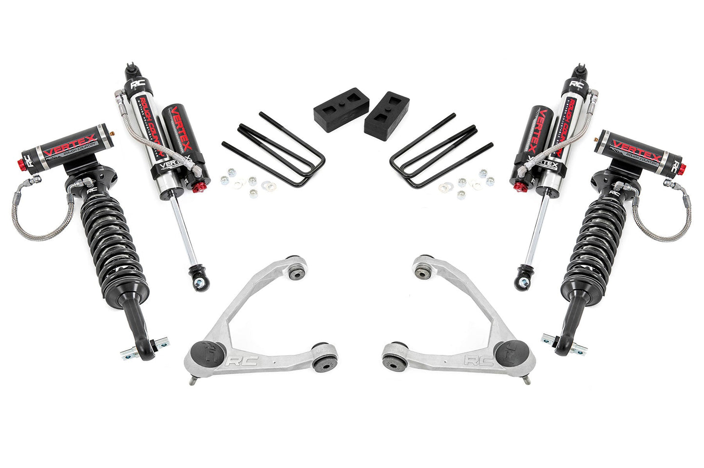 Rough Country 19850 3.5 Inch Lift Kit | Forged UCA | Cast Steel | Vertex | Chevy/GMC 1500 (07-13)