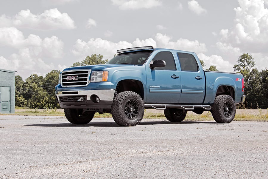 Rough Country 4208 Rear Wheel Well Liners | GMC Sierra 1500 (07-13)/Sierra 2500 HD (07-10)