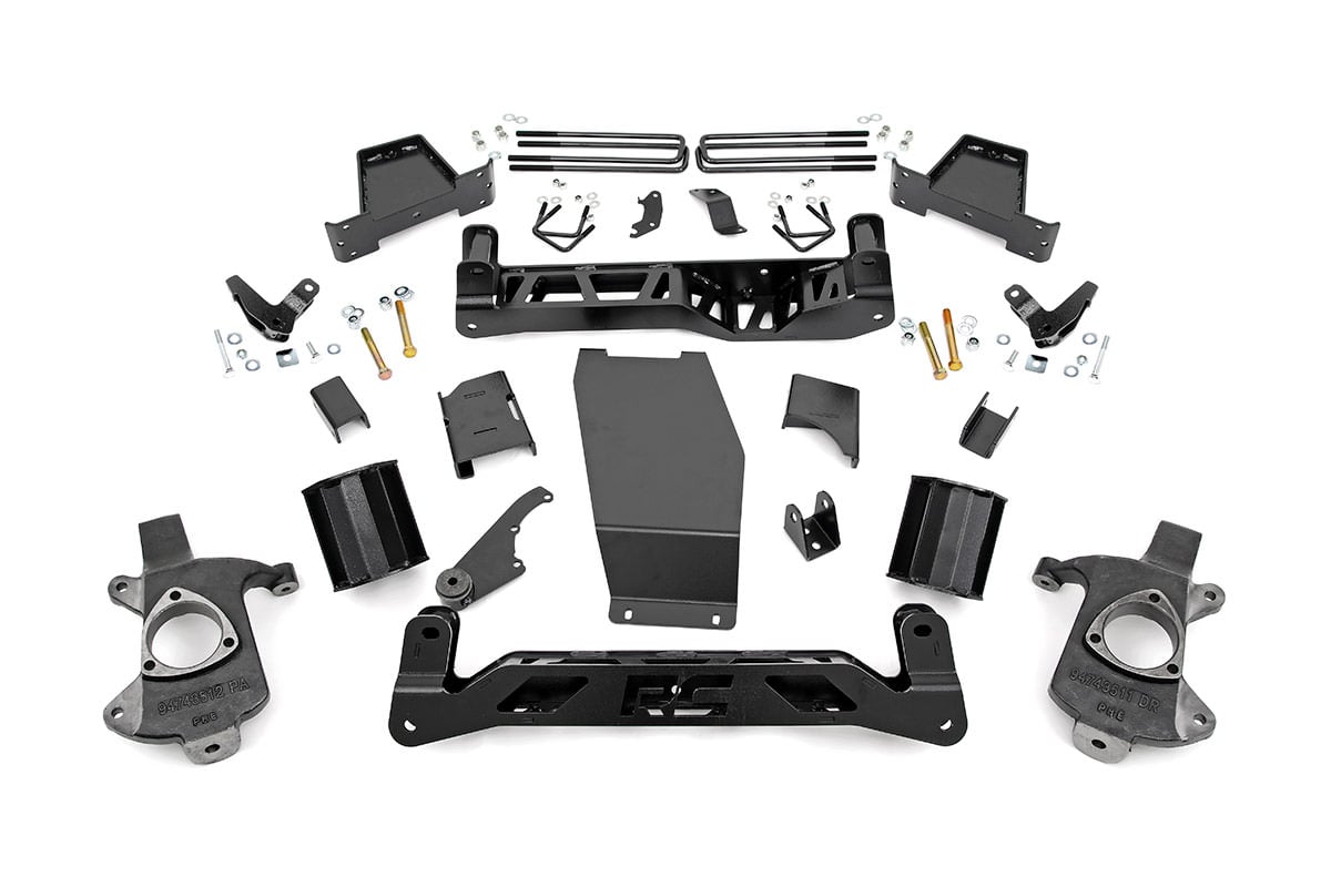 Rough Country 18201 6 Inch Lift Kit | Magneride | Alum/Stamp Steel | GMC Sierra 1500 Denali (14-18)