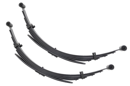 Rough Country 8028Kit Rear 52 Inch Leaf Springs |6" Lift | Pair | Chevy/GMC C10/K10 Truck & SUV/K5 Blazer (73-91)