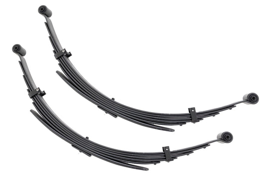 Rough Country 8028Kit Rear 52 Inch Leaf Springs |6" Lift | Pair | Chevy/GMC C10/K10 Truck & SUV/K5 Blazer (73-91)