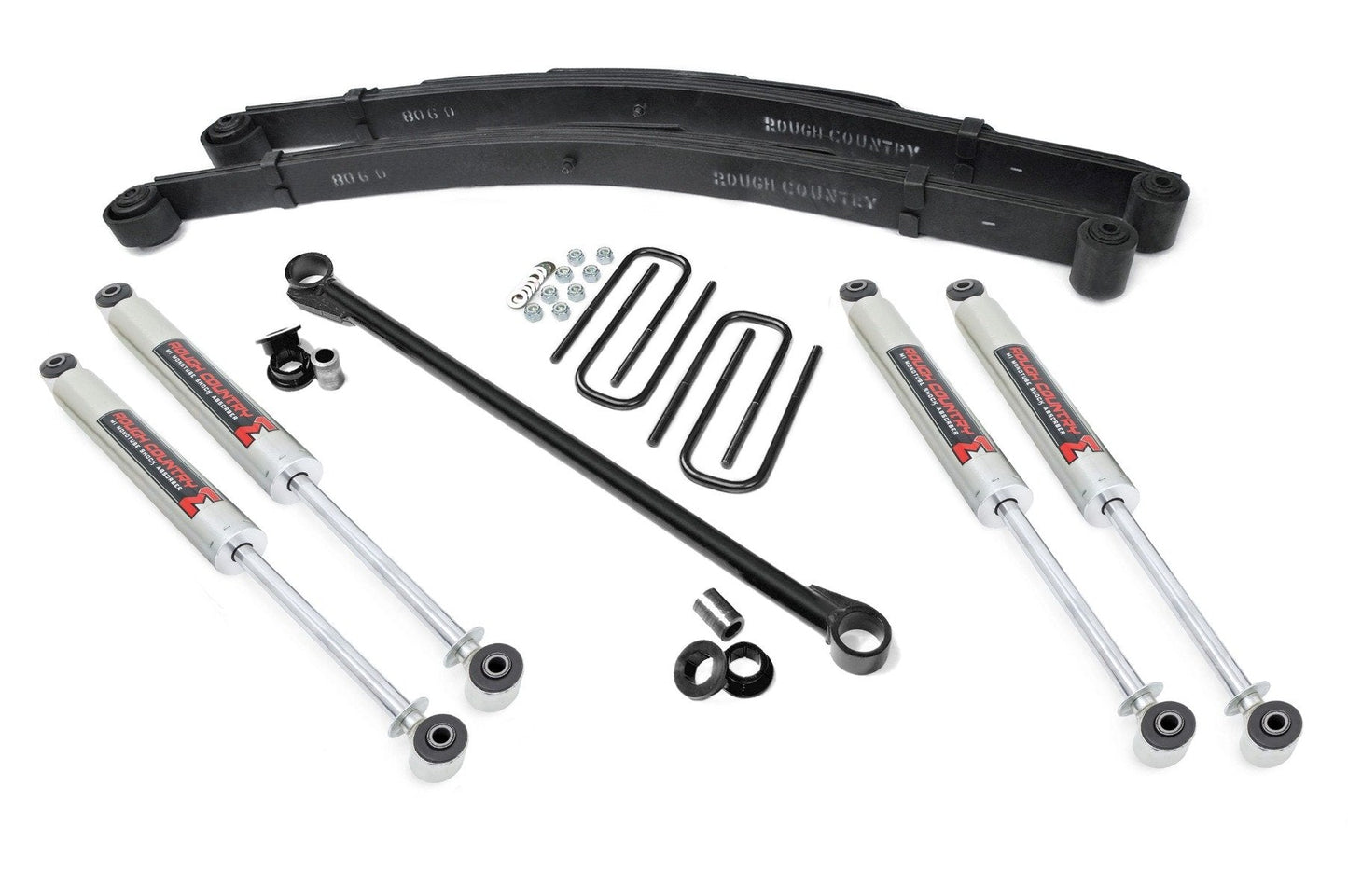 Rough Country 48940 2.5 Inch Leveling Kit | Leaf Spring  | M1 | Ford F-250/F-350 Super Duty (99-04)