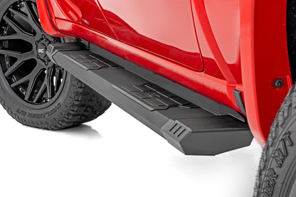 Rough Country SRB01900B HD2 Aluminum Running Boards | Crew Cab | Chevy/GMC 1500/2500HD/3500HD (19-26 & Refresh)