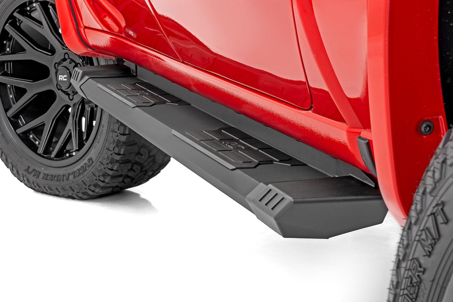 Rough Country SRB091777A HD2 Running Boards | Quad Cab | Ram 1500/2500/3500 2WD/4WD (2010-2025 & Classic)