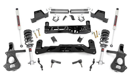 Rough Country 23740 7 Inch Lift Kit | Cast Steel | M1 Struts/M1 | Chevy/GMC 1500 (14-18 & Classic)