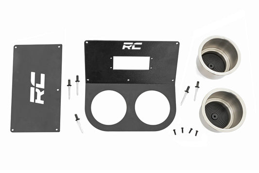 Rough Country 92056 Cup Holder | MLC-8 Mount | Honda Pioneer 1000