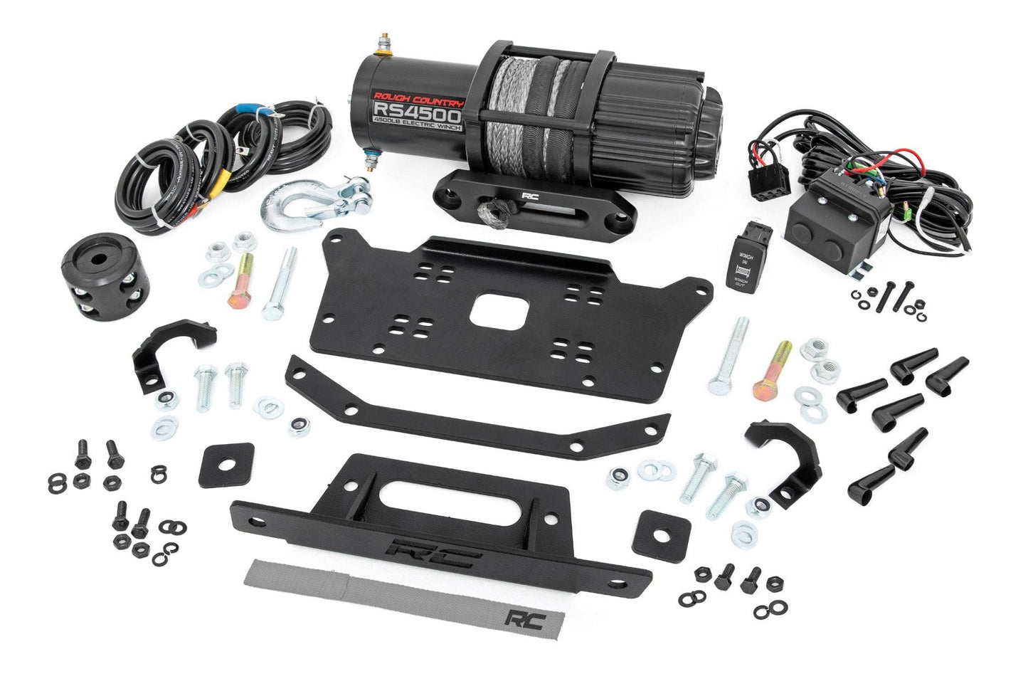 Rough Country 92061 Winch Mount | RS4500S | Honda Talon 1000