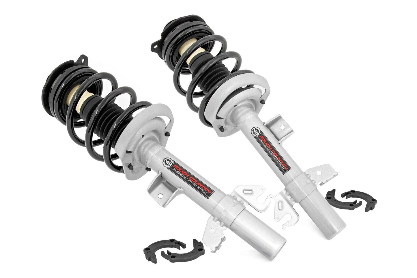Rough Country 501111 Loaded Strut Pair | 2 Inch Lift | Jeep Cherokee KL 2WD/4WD (2014-2023)