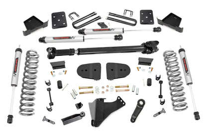 Rough Country 43771 6 Inch Lift Kit | Diesel | No OVLD | FR D/S | V2 | Ford F-250/F-350 Super Duty (23-25)