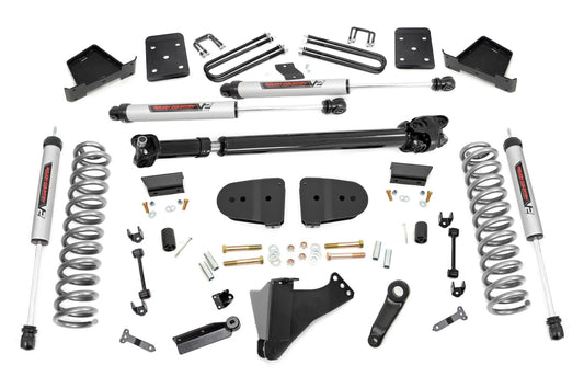Rough Country 43771 6 Inch Lift Kit | Diesel | No OVLD | FR D/S | V2 | Ford F-250/F-350 Super Duty (23-25)