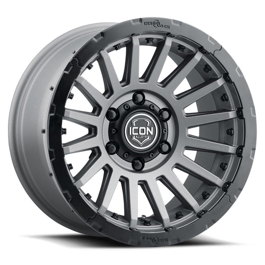 ICON Alloys 23618909066CH ICON ALLOYS RECON PRO CHARCOAL - 18 X 9 / 6 X 5.5 / 40MM / 6.6" BS