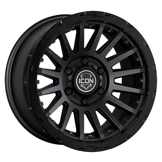 ICON Alloys 23618909066SB ICON ALLOYS RECON PRO SAT BLK - 18 X 9 / 6 X 5.5 / 40MM / 6.6" BS