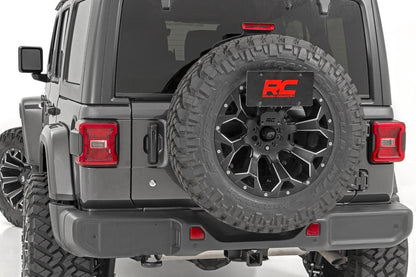 Rough Country 10534 License Plate Relocation Bracket | Jeep Wrangler JL (18-25)/Wrangler Unlimited (18-25)