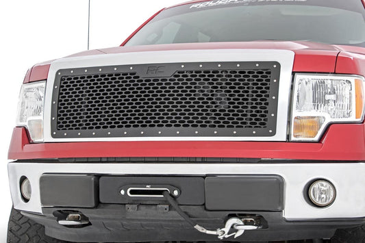 Rough Country 70229 Mesh Grille | Ford F-150 2WD/4WD (2009-2014)