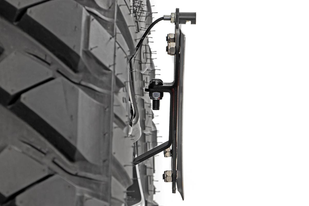 Rough Country 10534 License Plate Relocation Bracket | Jeep Wrangler JL (18-25)/Wrangler Unlimited (18-25)
