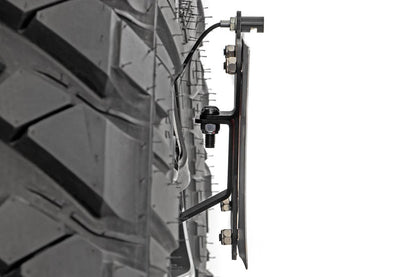 Rough Country 10534 License Plate Relocation Bracket | Jeep Wrangler JL (18-25)/Wrangler Unlimited (18-25)